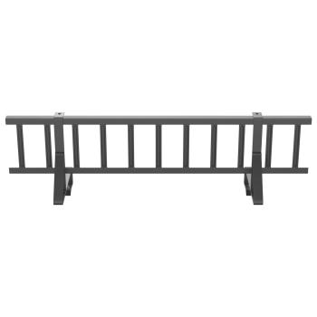 Dachschneeschild Anthrazit 300 x 29,5 x 34,5 cm Stahl