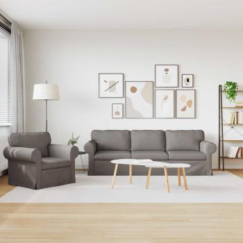 Sofa 2 pcs Taupe