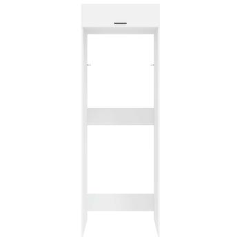 Waschmaschinen-Schrank Weiß 67,5 x 68 x 200 cm Holzwerkstoff