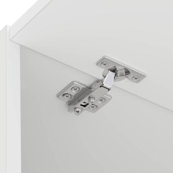 Waschmaschinen-Schrank Weiß 67,5 x 68 x 200 cm Holzwerkstoff