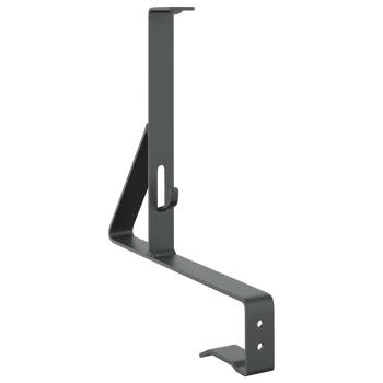 Schneewächter Unterstützung 2 pcs Anthrazit 29,5 x 3 x 34,5 cm