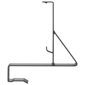 Schneewächter Unterstützung 12 pcs Anthrazit 29,5 x 3 x 34,5 cm