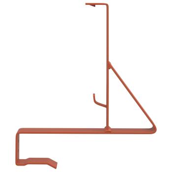 Schneewächter Unterstützung 12 pcs Rot 29,5 x 3 x 34,5 cm Stahl