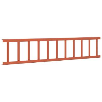 Dachschneeschild Rot 600 x 2,5 x 20 cm Stahl