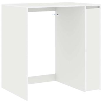 ARDEBO.de - Waschmaschinen-Schrank Weiß 87 x 60 x 89 cm Holzwerkstoff