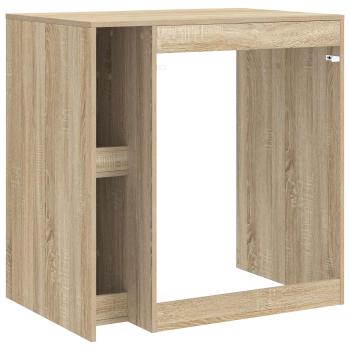 Waschmaschinen-Schrank Sonoma 87 x 60 x 89 cm Holzwerkstoff