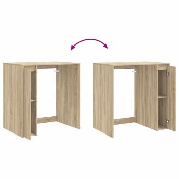 Waschmaschinen-Schrank Sonoma 87 x 60 x 89 cm Holzwerkstoff