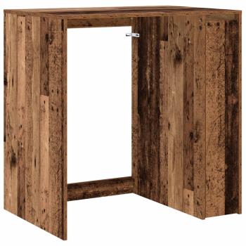 Waschmaschinen-Schrank Altholz 87 x 60 x 89 cm Holzwerkstoff