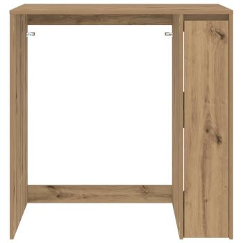 Waschmaschinen-Schrank mit Tür Artisan-Eiche 87 x 60 x 89 cm