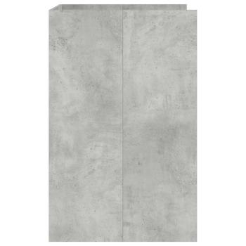 Waschmaschinen-Schrank Beton 67,5 x 62 x 97 cm Holzwerkstoff
