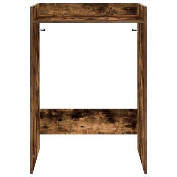 Waschmaschinen-Schrank Geräucherte Eiche 67,5 x 62 x 97 cm