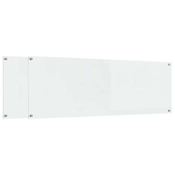 Küchenrückwand 2 pcs Transparent 120 x 40 cm Gehärtetes Glas