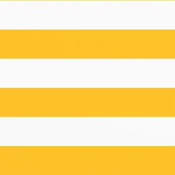 Balkon-Sichtschutz Gelb und Weiß Gestreift 90x800 cm