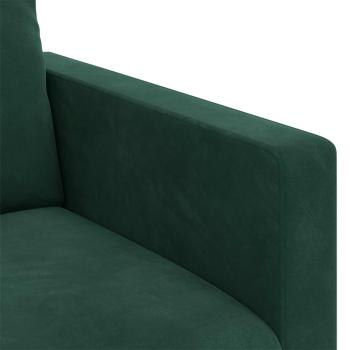 Sofa 2 pcs Dunkelgrün
