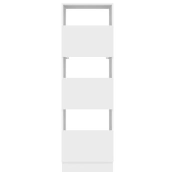 Wäscheschrank mit Speicher mit Tür Weiß Holzwerkstoff