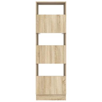 Wäscheschrank mit Tür Sonoma 50 x 68 x 162 cm Holzwerkstoff