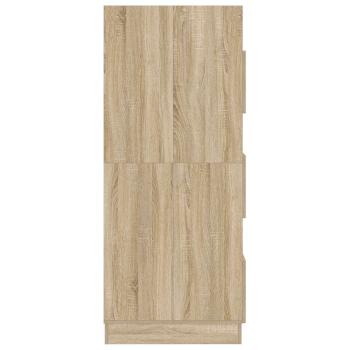 Wäscheschrank mit Tür Sonoma 50 x 68 x 162 cm Holzwerkstoff