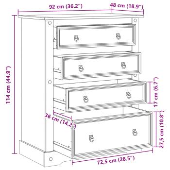 Aufbewahrungs-Truhen Weiß 92 x 48 x 114 cm Massivholz Kiefer