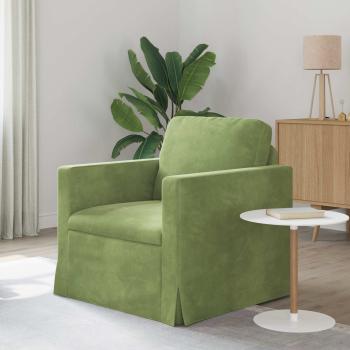 ARDEBO.de - Sofa Hellgrün Gesamtabmessungen: 78 x 78 x 80 cm (B x T x H)