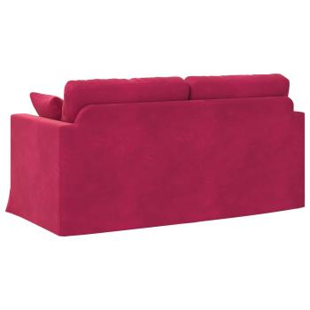 Sofa Weinrot Gesamtabmessungen: 158 x 78 x 80 cm (B x T x H)