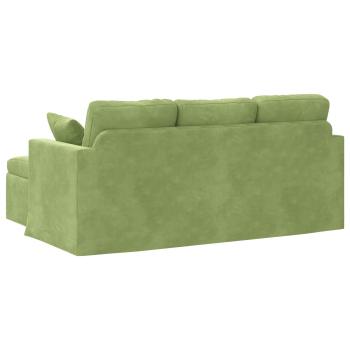 Sofa Hellgrün Gesamtabmessungen: 178 x 134 x 80 cm (B x T x H)