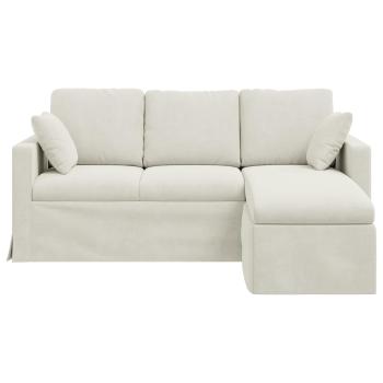 Sofa Creme Gesamtabmessungen: 178 x 134 x 80 cm (B x T x H)
