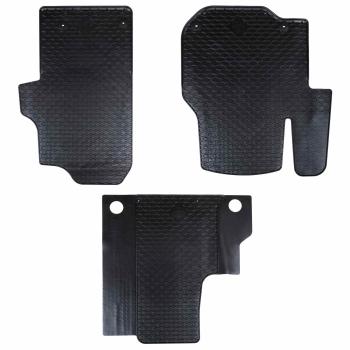 ARDEBO.de - Autofußmatte 3 pcs Schwarz VW CRAFTER , TGE TPE