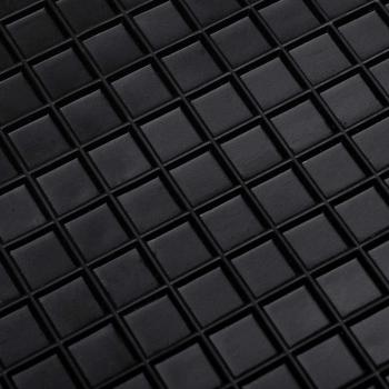 Autofußmatte 4 pcs Schwarz ?KODA OCTAVIA I 97-04 Gummi