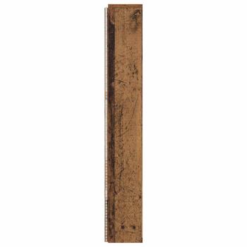 Kopfteil-Schrank mit LED Altholz Holzwerkstoff