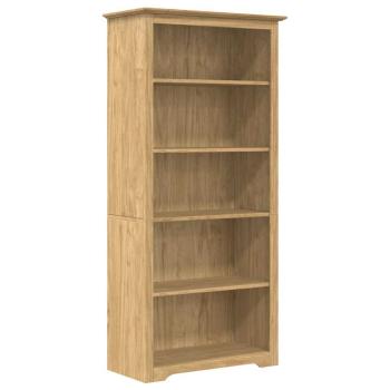 Bücherregal BODO Honigbraun 82 x 40 x 173 cm Holzwerkstoff
