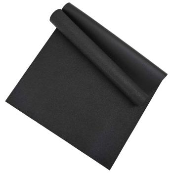Sport Schutzmatte Schwarz 150 x 75 x 0,6 cm PVC