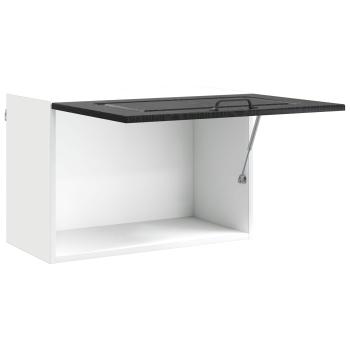 Küchenschrank Kalmar Schwarz Eichen-Optik 60 x 31 x 40 cm