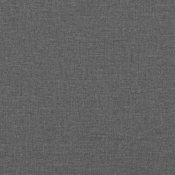 Aufbewahrungsottomane Dunkelgrau 60 x 60 x 45 cm Stoff