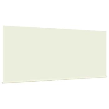 Einziehbare Markise Creme 350 x 250 cm Polyester und Aluminium