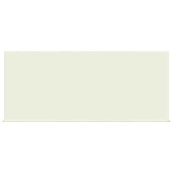 Einziehbare Markise Creme 350 x 250 cm Polyester und Aluminium