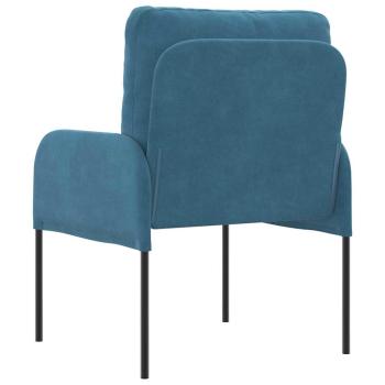 Sofas mit Kissen 55cm Blau Sperrholz