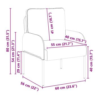 Sofas mit Kissen 55cm Blau Sperrholz