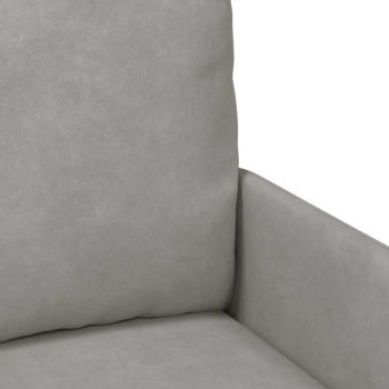 Sofas mit Kissen 55cm Hellgrau Sperrholz