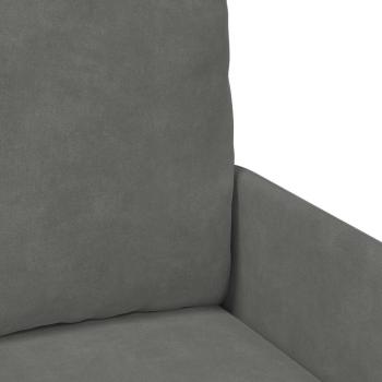 Sofas mit Kissen 55cm Dunkelgrau Sperrholz
