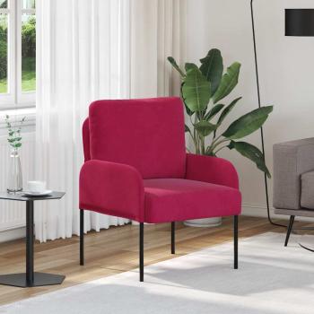 ARDEBO.de - Sofas mit Kissen 55cm Weinrot Sperrholz