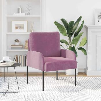 Sofas mit Kissen 55cm Lila Sperrholz