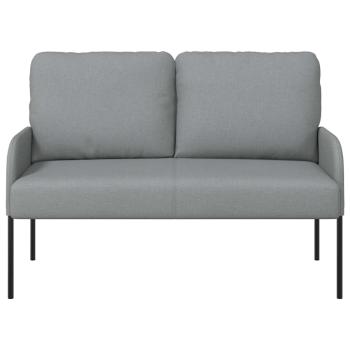 Sofas mit Kissen 110cm Hellgrau Sperrholz