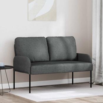ARDEBO.de - Sofas mit Kissen 110cm Dunkelgrau Sperrholz