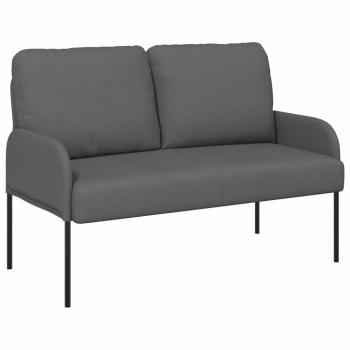 Sofas mit Kissen 110cm Dunkelgrau Sperrholz