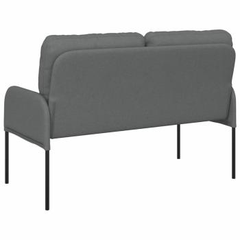 Sofas mit Kissen 110cm Dunkelgrau Sperrholz