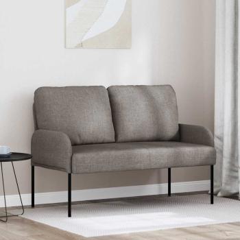 ARDEBO.de - Sofas mit Kissen 110cm Taupe Sperrholz