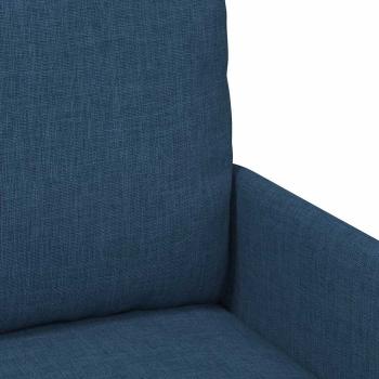 Sofas mit Kissen 110cm Blau Sperrholz