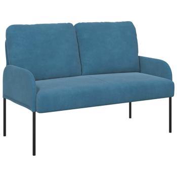 Sofas mit Kissen 110cm Blau Sperrholz