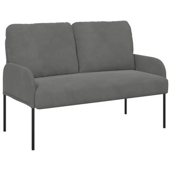 Sofas mit Kissen 110cm Dunkelgrau Sperrholz