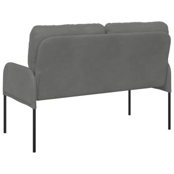 Sofas mit Kissen 110cm Dunkelgrau Sperrholz